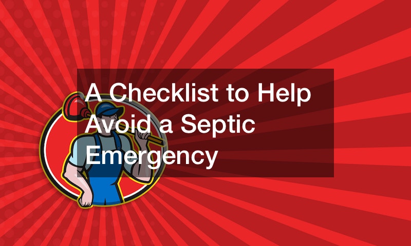A Checklist to Help Avoid a Septic Emergency