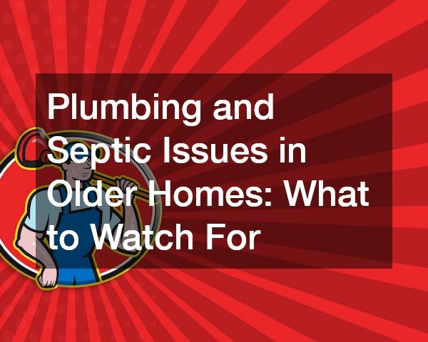 Plumbing and Septic Issues in Older Homes: What to Watch For