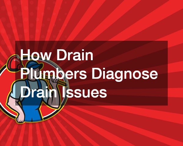 How Drain Plumbers Diagnose Drain Issues