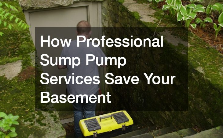 How Professional Sump Pump Services Save Your Basement