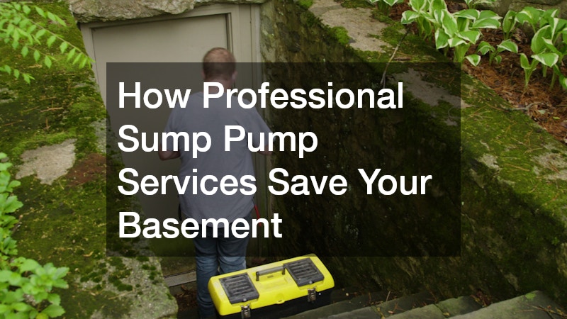 How Professional Sump Pump Services Save Your Basement