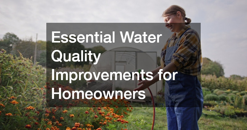 Essential Water Quality Improvements for Homeowners