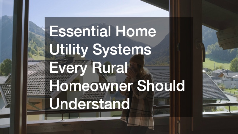 Essential Home Utility Systems Every Rural Homeowner Should Understand